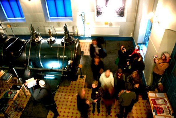 H&ouml;yrykonemuseo, näyttävä runoareena. &copy; Hanna Lajunen